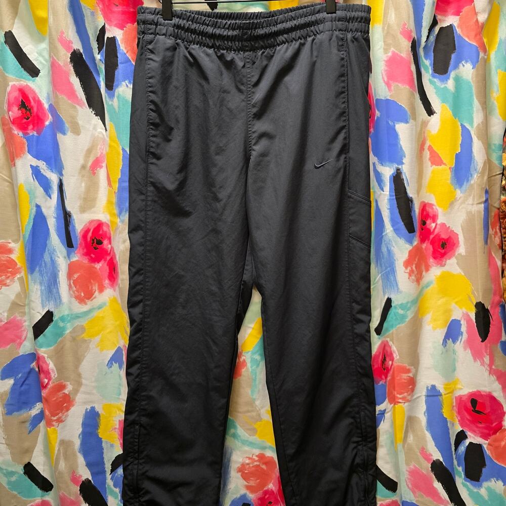 Vintage Nike The Athletic Dept gray windbreaker straight leg pants men's small